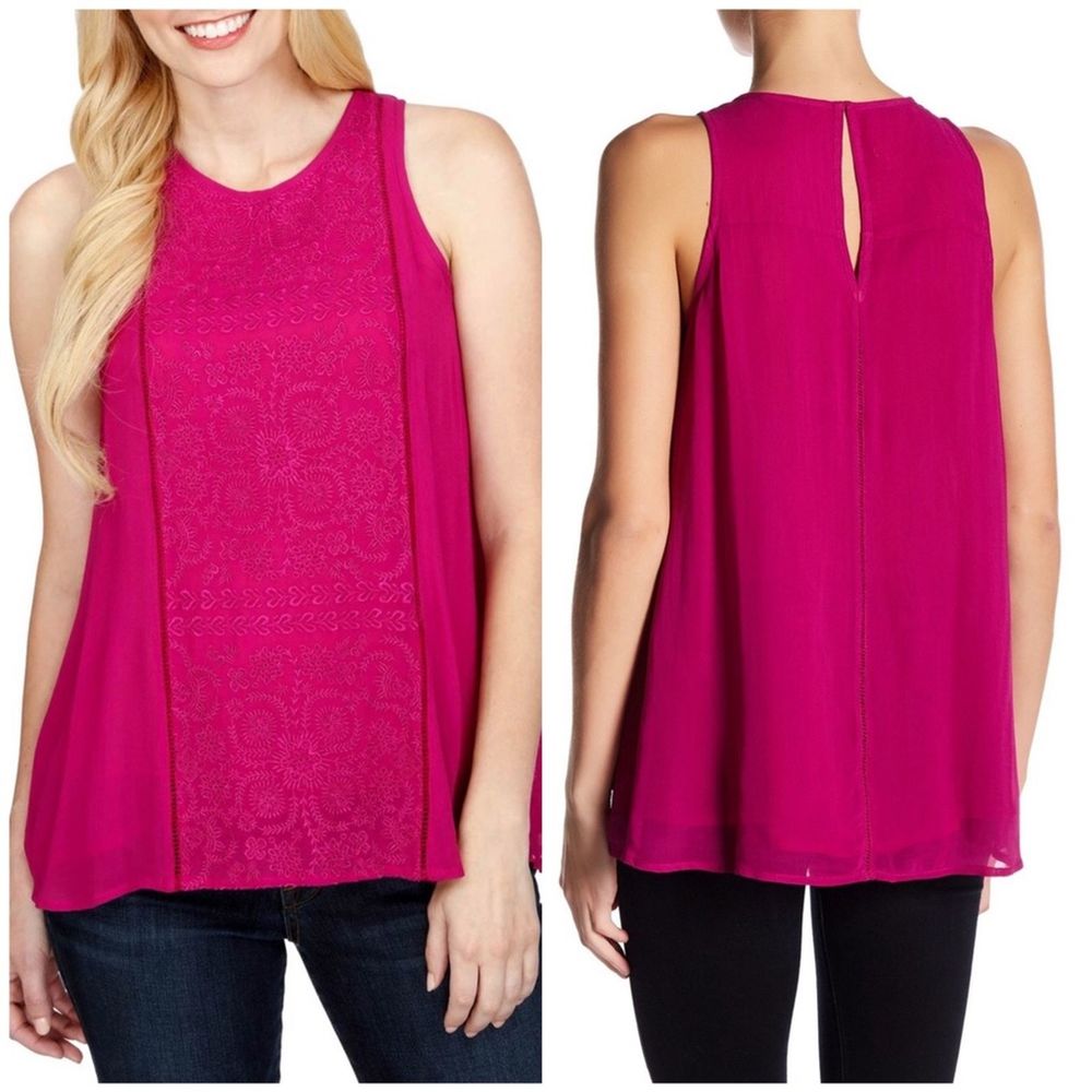 Lucky Brand Magenta Tank Top